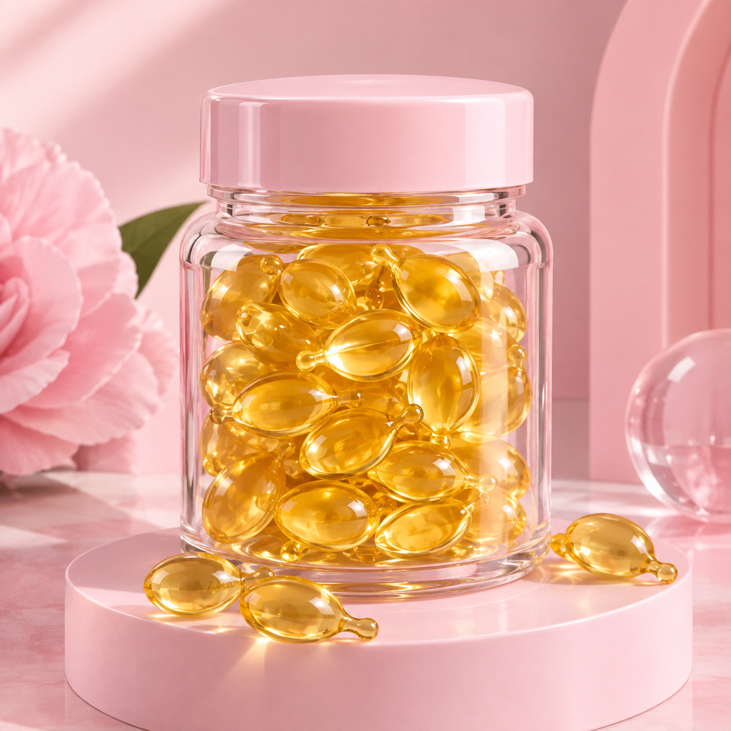 ✨ Biot Vitamina E™ – Esencia Facial Nutritiva en Cápsulas Blandas