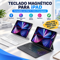 Compatible con iPad Magic Keyboard Pro de 11/12,9/13 pulgadas. Teclado Bluetooth magnético flotante para tablet con retroiluminación de colores.