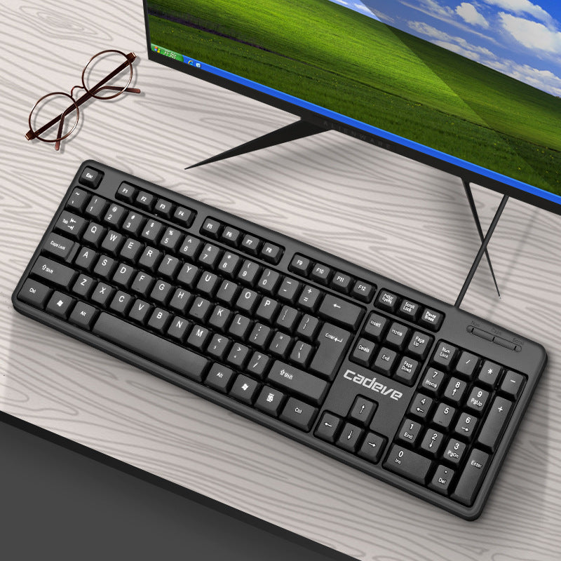 Teclado Kaidiwei 630 con cable, venta al por mayor, para ordenador, hogar, negocio, oficina, USB, cuadrado, con interfaz USB.