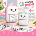 Mini Impresora Portátil de Fotos Inalámbrica