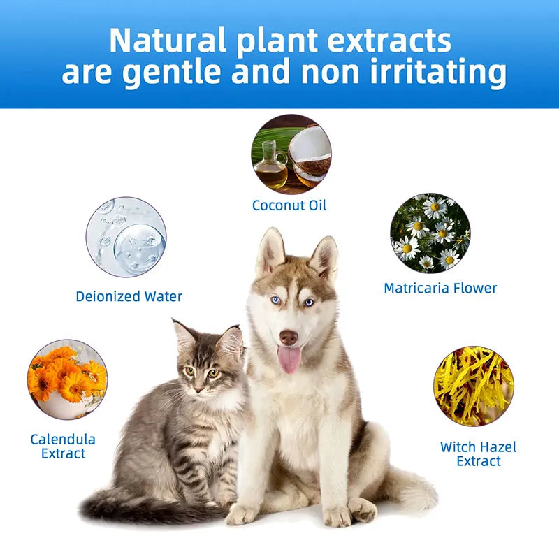 🐾 PetClean™ – Solución Limpiadora de Oídos para Mascotas | Fórmula Antibacteriana