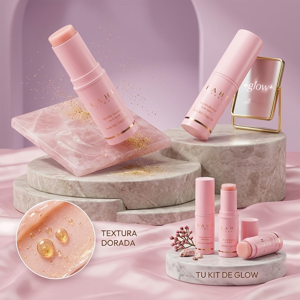 Bálsamo Multiusos Anti-Arrugas KAHI Wrinkle Bounce Multi Balm (9g) – Hidratación e Iluminación Instantánea
